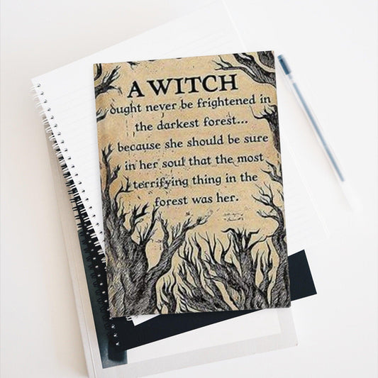 A Witch Journal - Blank - Witches Raven 
