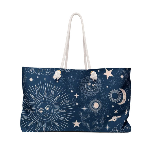 Blue Solar Weekender Bag